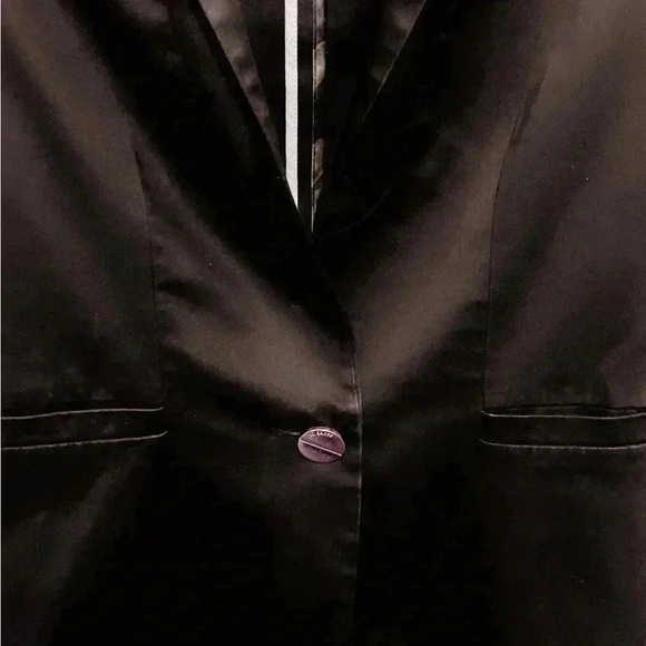 Ted Baker classic trendy stylish one button black Long sleeve casual blazer 1 - Picture 5 of 7